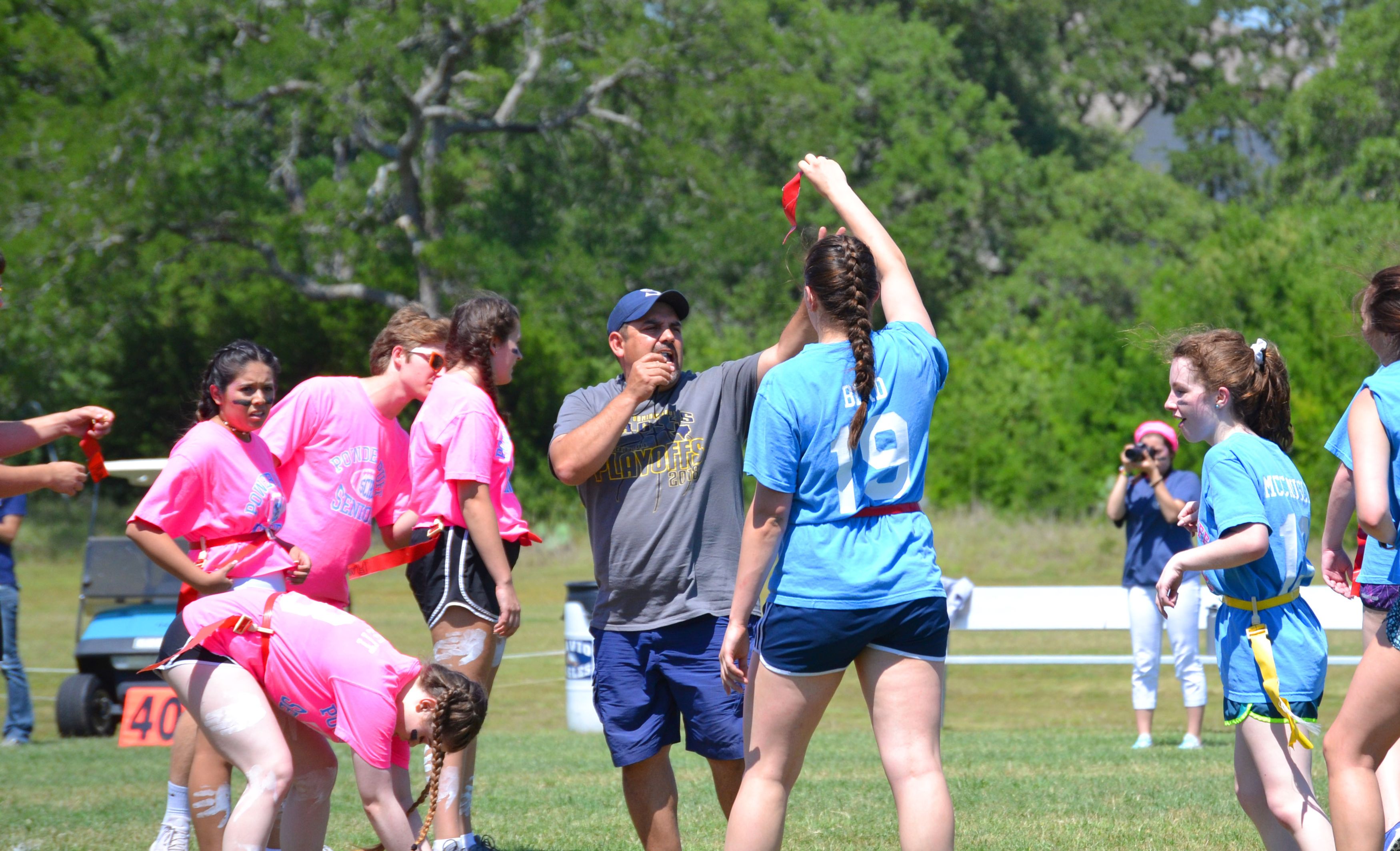 Powder Puff Game Ends in Tie